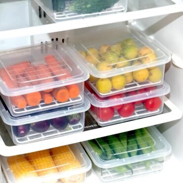 Fridge Grid Multipurpose Square Box (4-Piece Set)