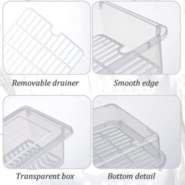 Fridge Grid Multipurpose Square Box (4-Piece Set)