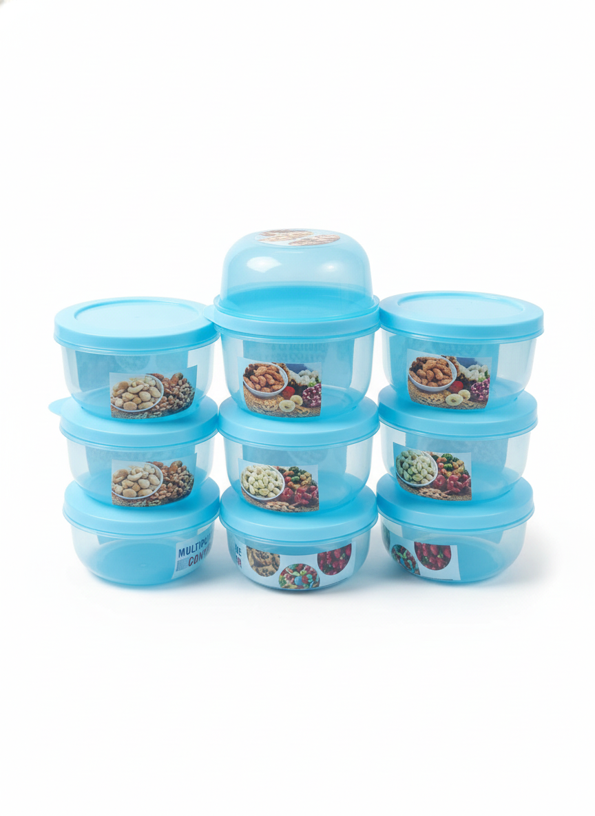 Brownie Small Storage Container 6 piece set