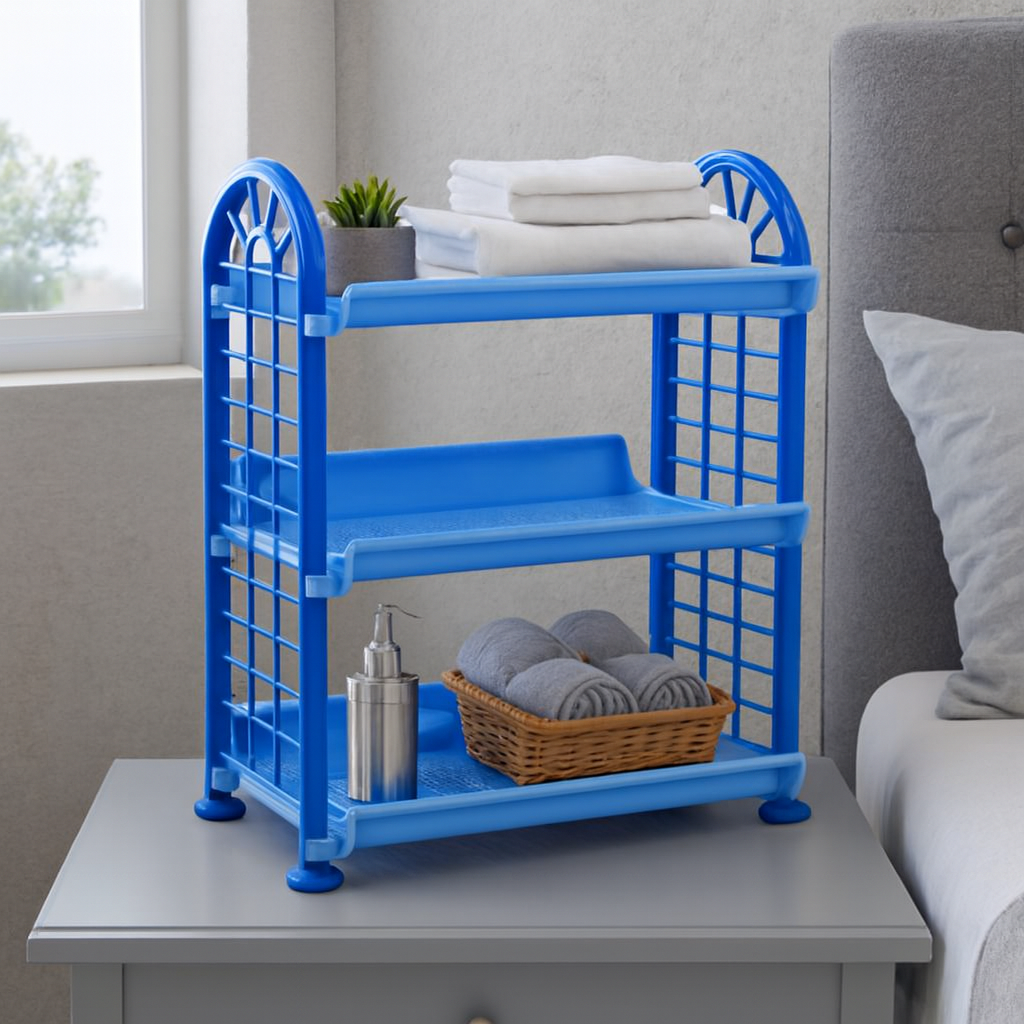 Multipurpose Plastic Storage Rack - Image 2