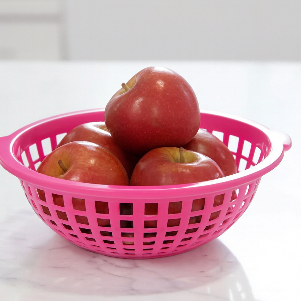 Plastic Strainer Basket for Fruits & Vegetables - Image 3