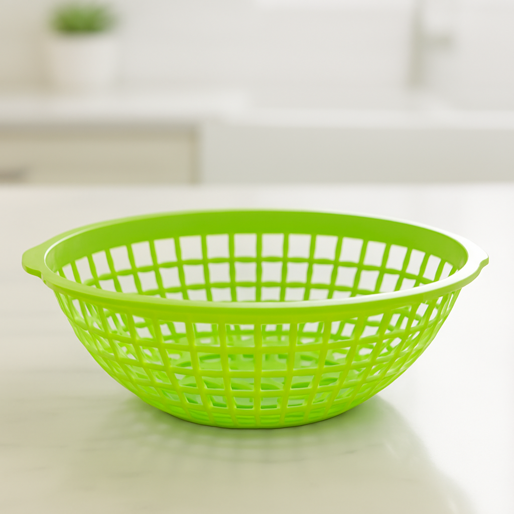 Plastic Strainer Basket for Fruits & Vegetables - Image 2